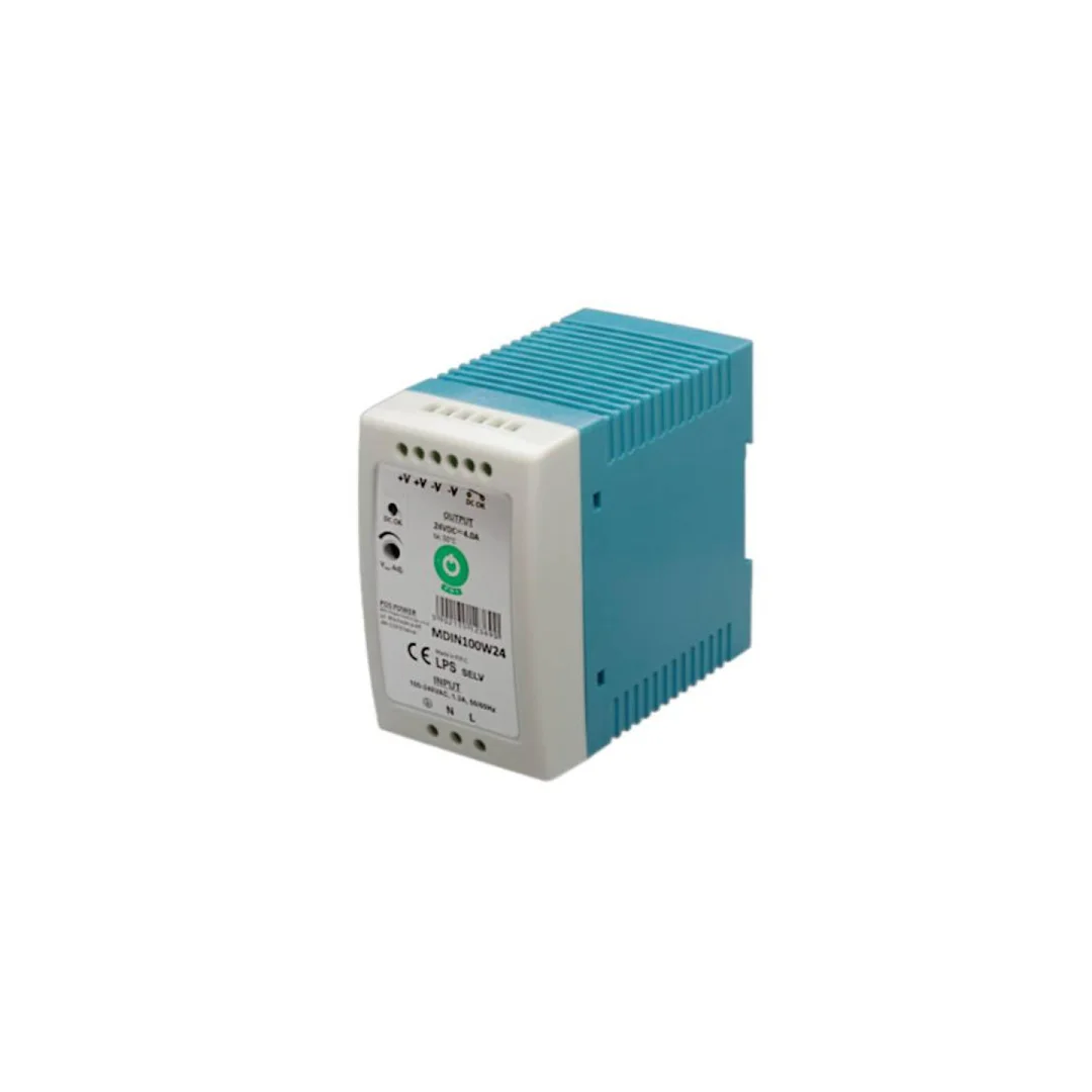 Zasilacz DIN 100W 24V/4A MDIN100W24