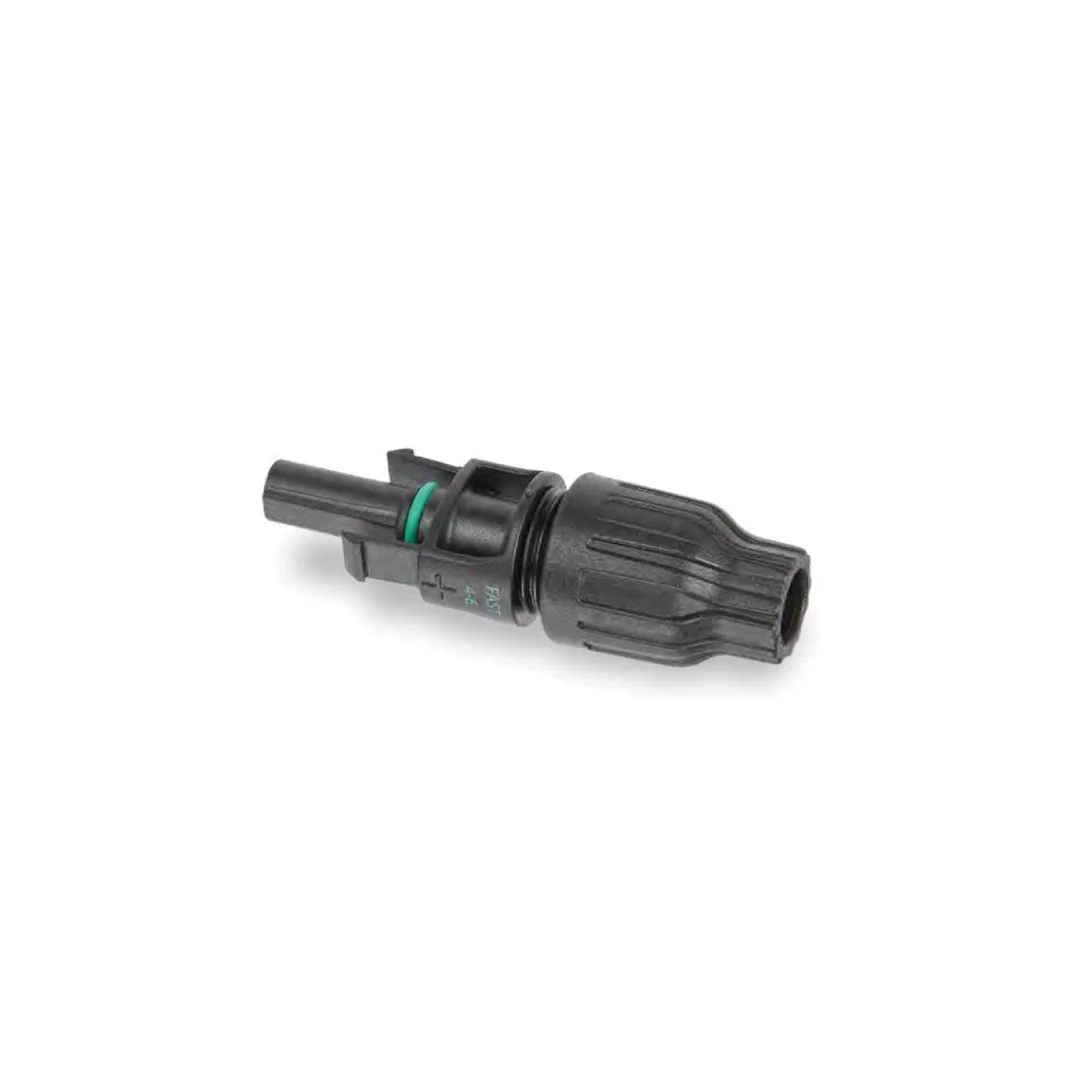 Złącze fotowoltaiczne MC4 4-6mm2 żeńskie QUICK IP68, 1500VDC (rozwiązanie beznarzędziowe) MAP2006Q40