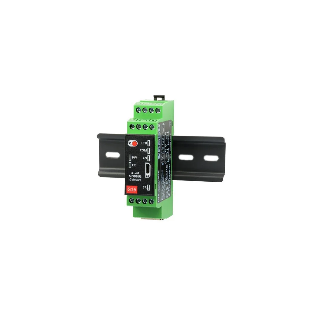 G16 4-Portowa Bramka Modbus TCP/RTU/ASCII (Ethernet, 4xRS485)