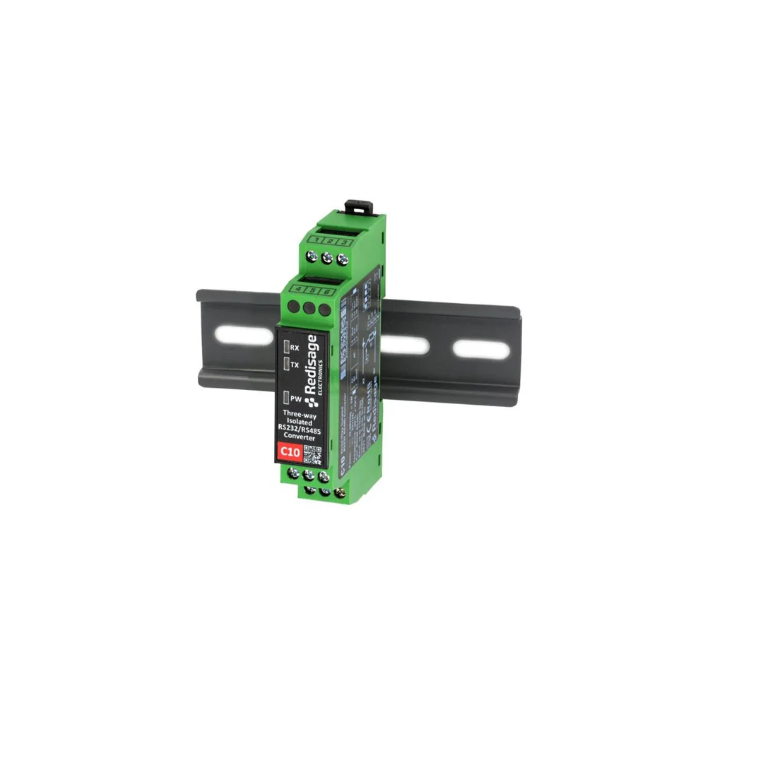 Konwerter RS232 na RS485 trójstronna izolacja 2kV DC