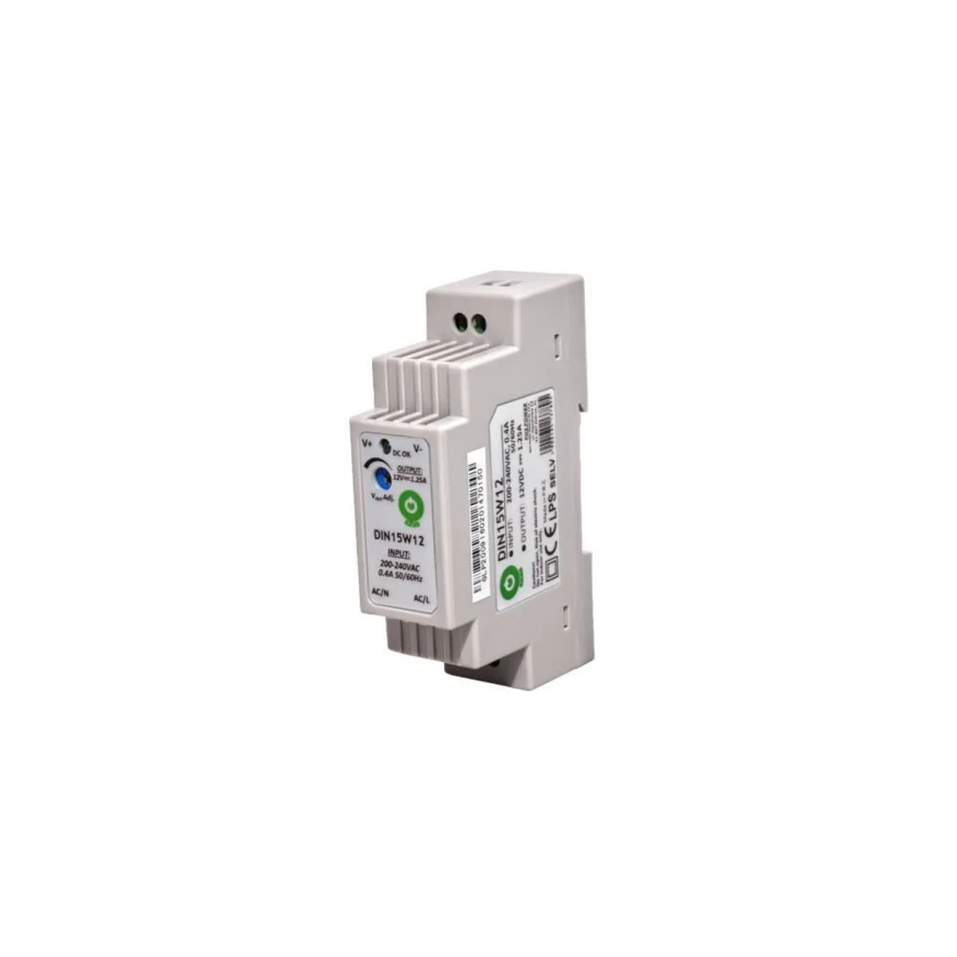 Zasilacz na szynę DIN 15W 12V DIN15W12