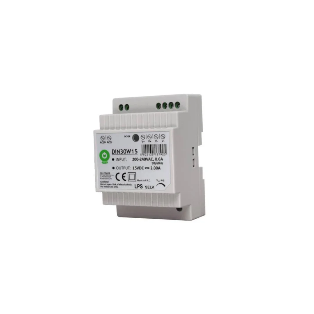 Zasilacz na szynę DIN 30W 12V 2.5A DIN30W12