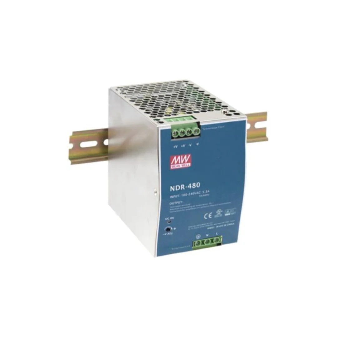 Zasilacz impulsowy, na szynę DIN,slim, 480W, 48VDC, 10A, OUT: 1 NDR-480-48