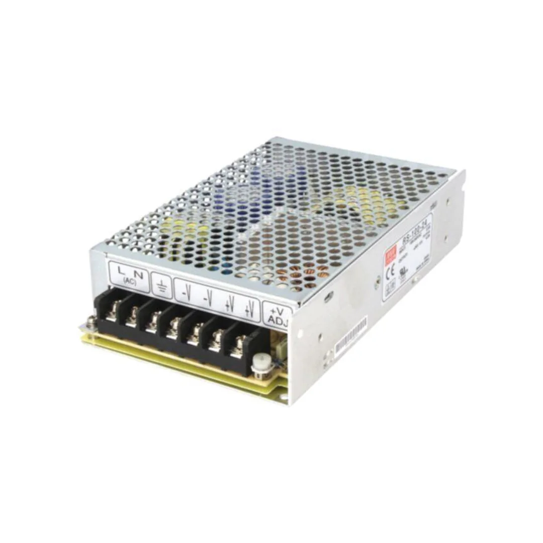 Zasilacz impulsowy, do wbudowania,modułowy, 100W, 24VDC, 4,5A RS-100-24