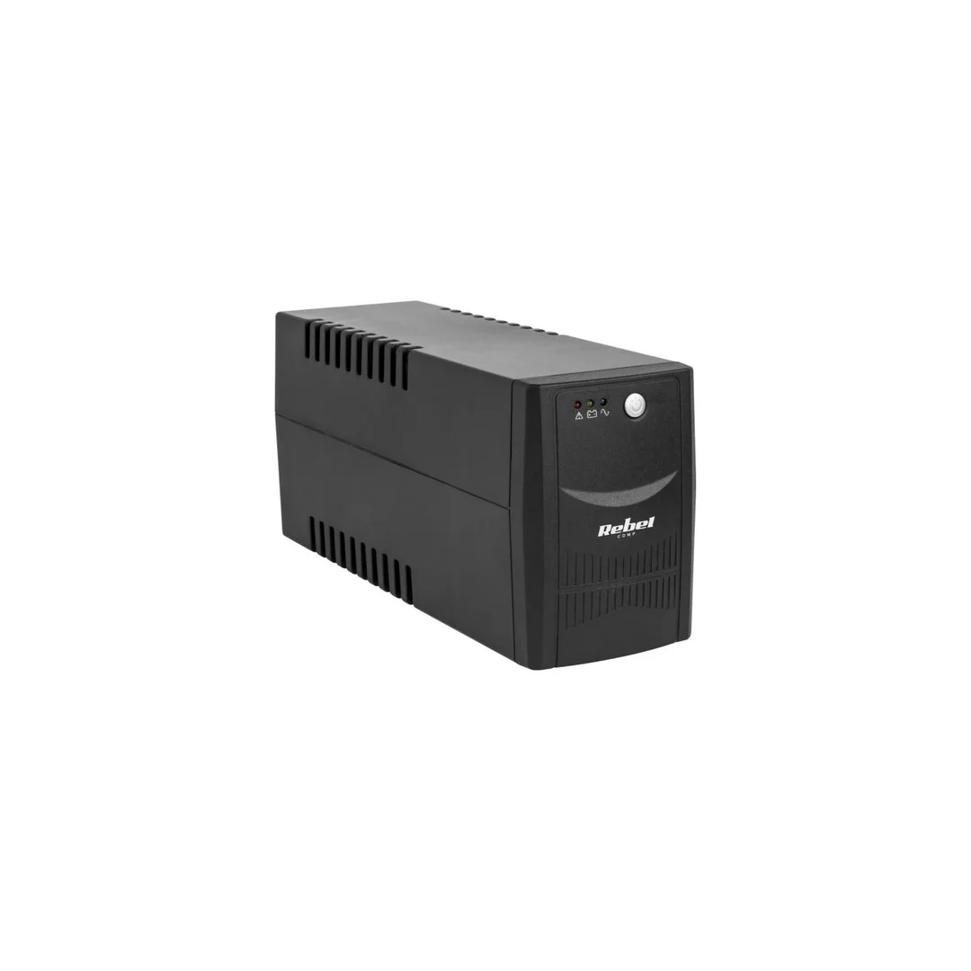 Zasilacz awaryjny UPS REBEL model Micropower 800 ( offline, 800VA / 480W , 230 V , 50Hz )
