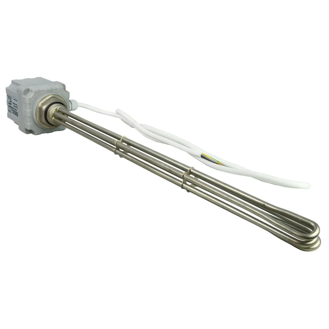 Grzałka do bojlera ZGT 9,0 kW 6/4” z termostatem SELFA AISI 316L