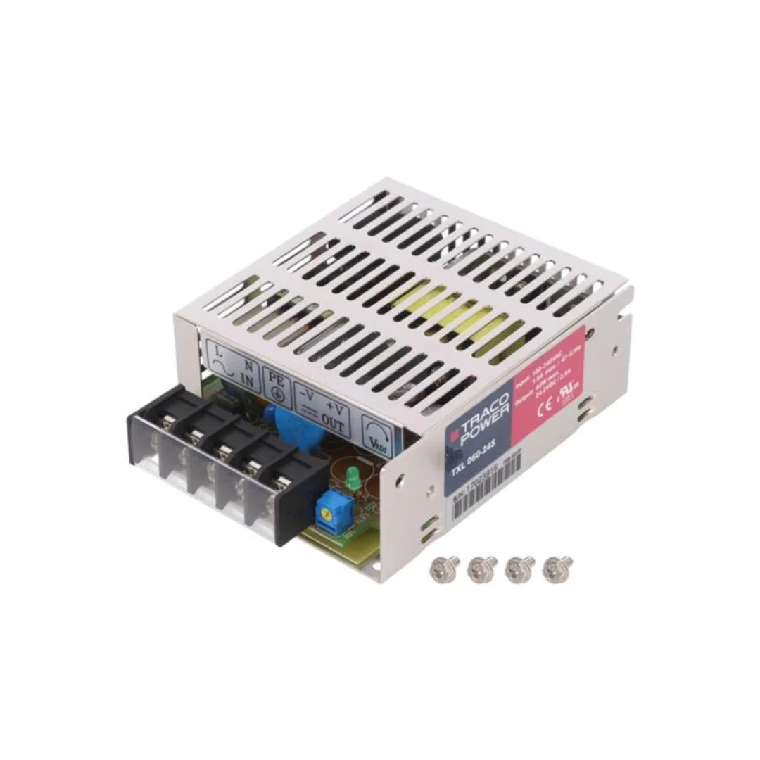 Zasilacz impulsowy, do wbudowania,modułowy, 60W, 24VDC, 2,5A TXL 060-24S