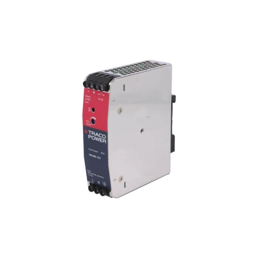 Zasilacz impulsowy, na szynę DIN, 80W, 24VDC, 3,4A, 85÷264VAC TIB 080-124