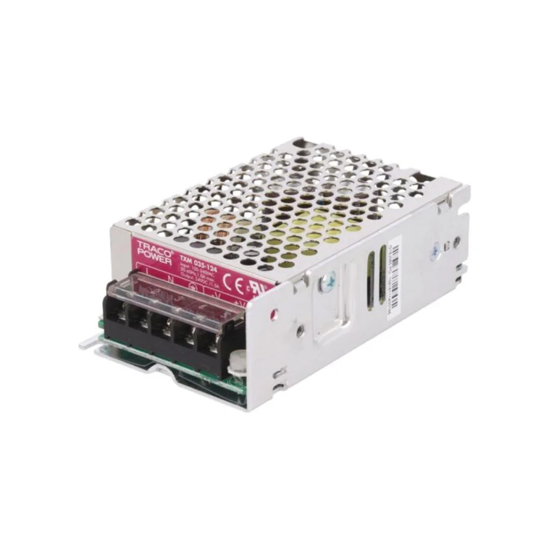 Zasilacz impulsowy, do wbudowania,modułowy, 35W, 24VDC, 1,5A TXM 035-124