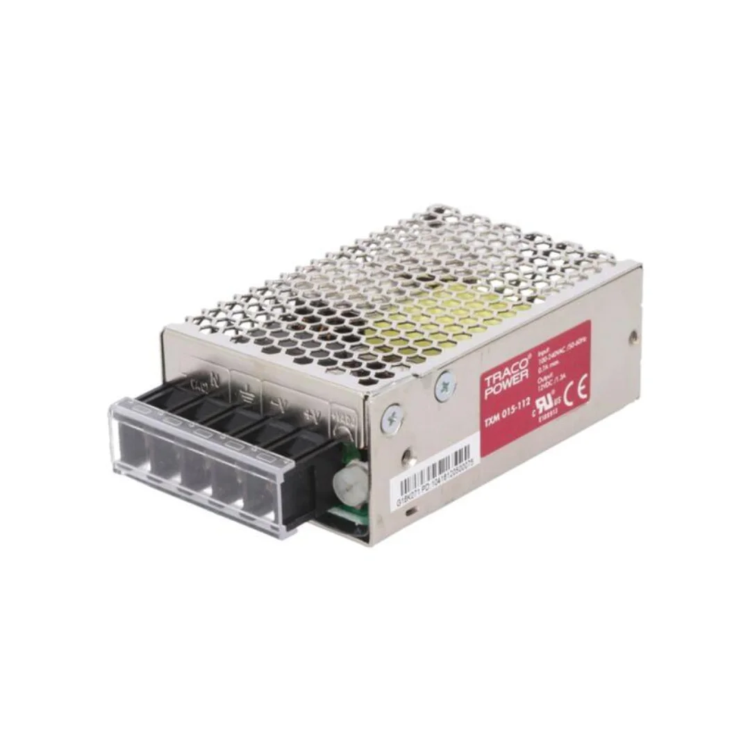 Zasilacz impulsowy, do wbudowania,modułowy, 15W, 12VDC, 1,3A TXM 015-112