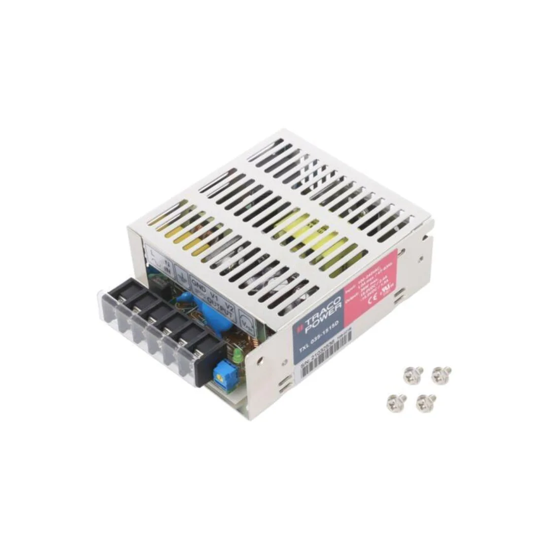 Zasilacz impulsowy, do wbudowania,modułowy, 35W, 15VDC, 2,4A TXL 035-1515D
