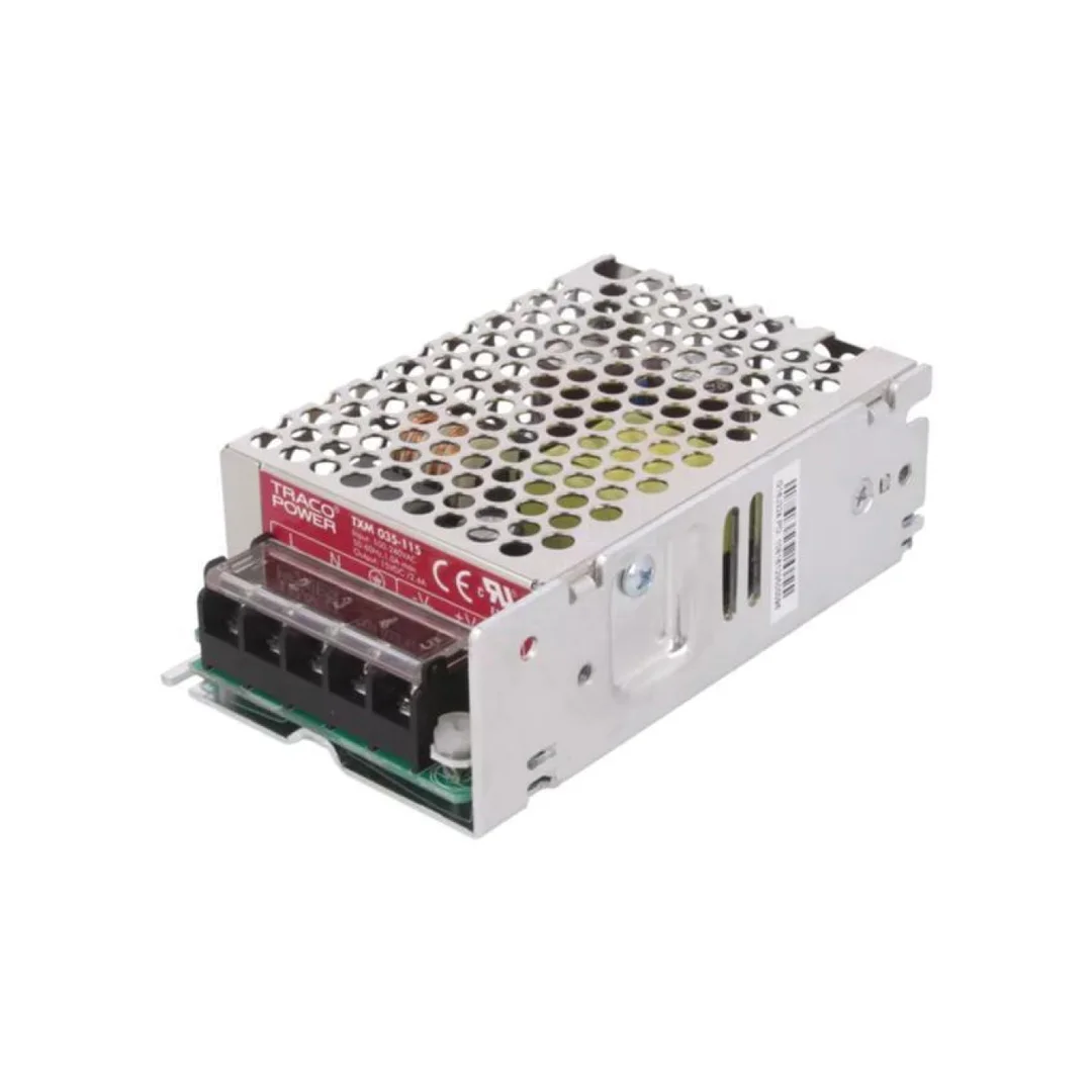 Zasilacz impulsowy, do wbudowania,modułowy, 35W, 15VDC, 2,4A TXM 035-115
