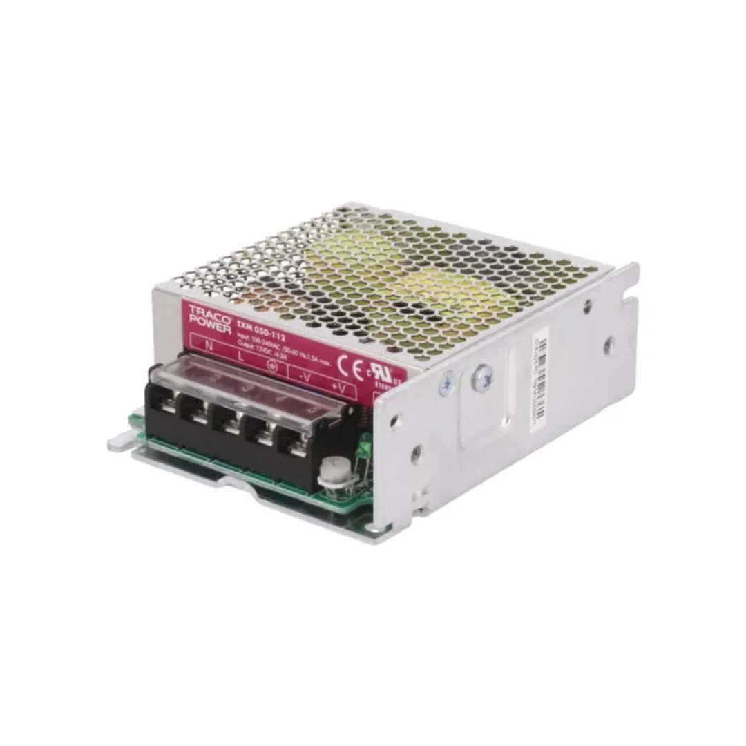 Zasilacz impulsowy, do wbudowania,modułowy, 50W, 12VDC, 4,2A TXM 050-112