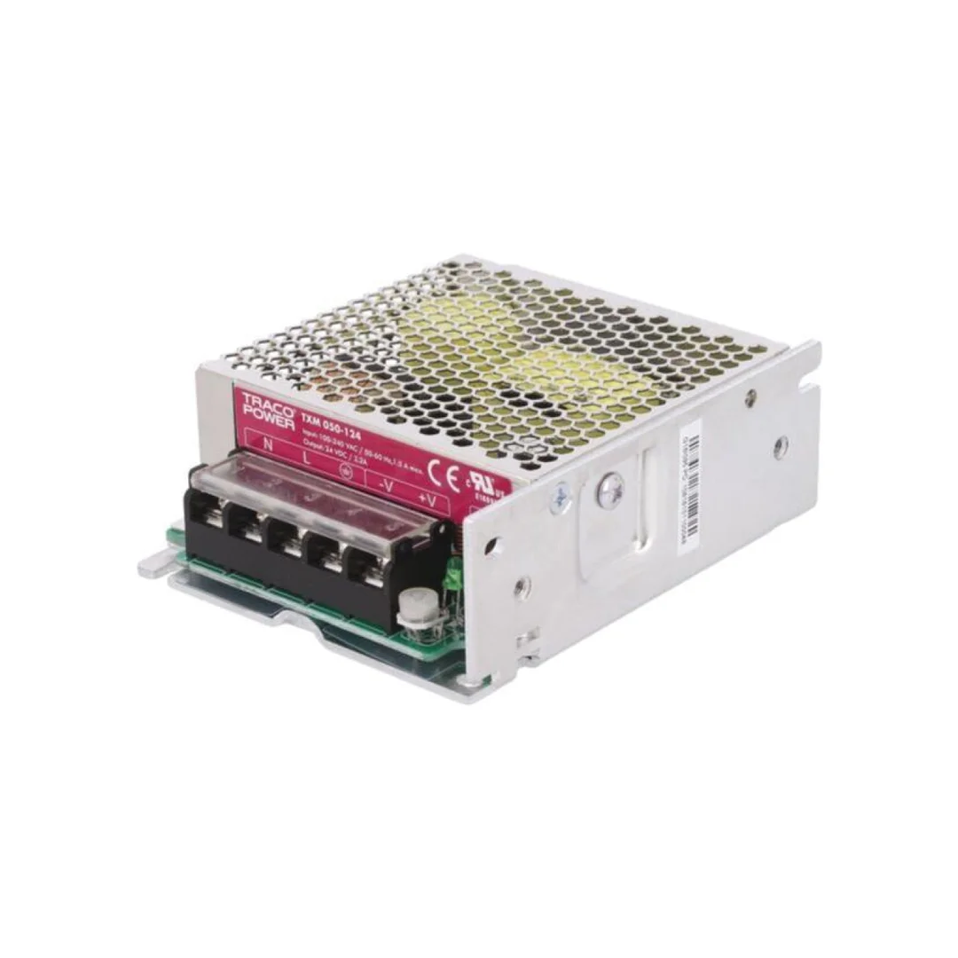Zasilacz impulsowy, do wbudowania,modułowy, 50W, 24VDC, 2,2A TXM 050-124