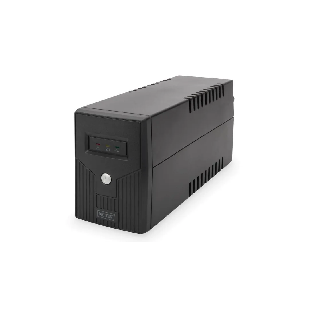 UPS Line-Ineractive LED BASIC, 600VA/360W, 1x12V/7Ah, AVR, 2x Schuko CEE 7/3 DN-170063-B
