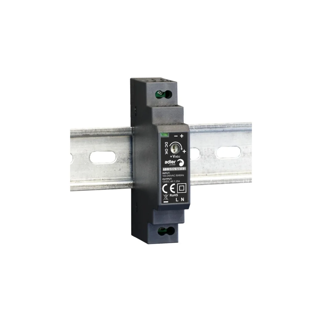 Zasilacz DIN 24V 15W ADIN1524 Adler