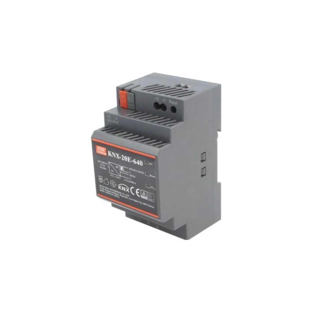 Zasilacz KNX / EIB, na szynę DIN, 180÷264VAC, 254÷370VDC, IP20 KNX-20E-640