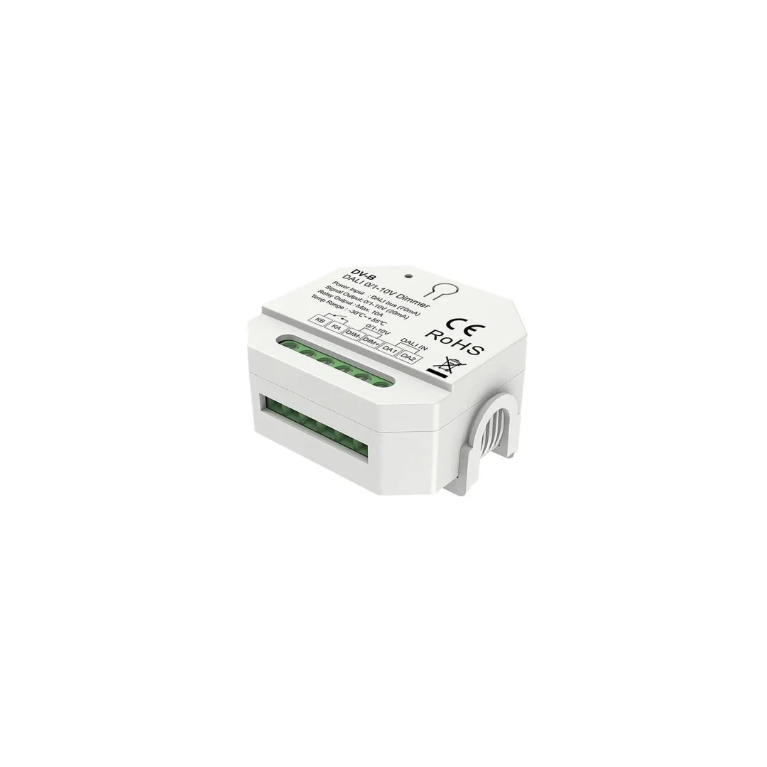 Sterownik LED 0/1-10V (DALI) Skydance - 1 kanałowy 0/1-10V 20mA - Dali BUS - din/fi60 - DV-B