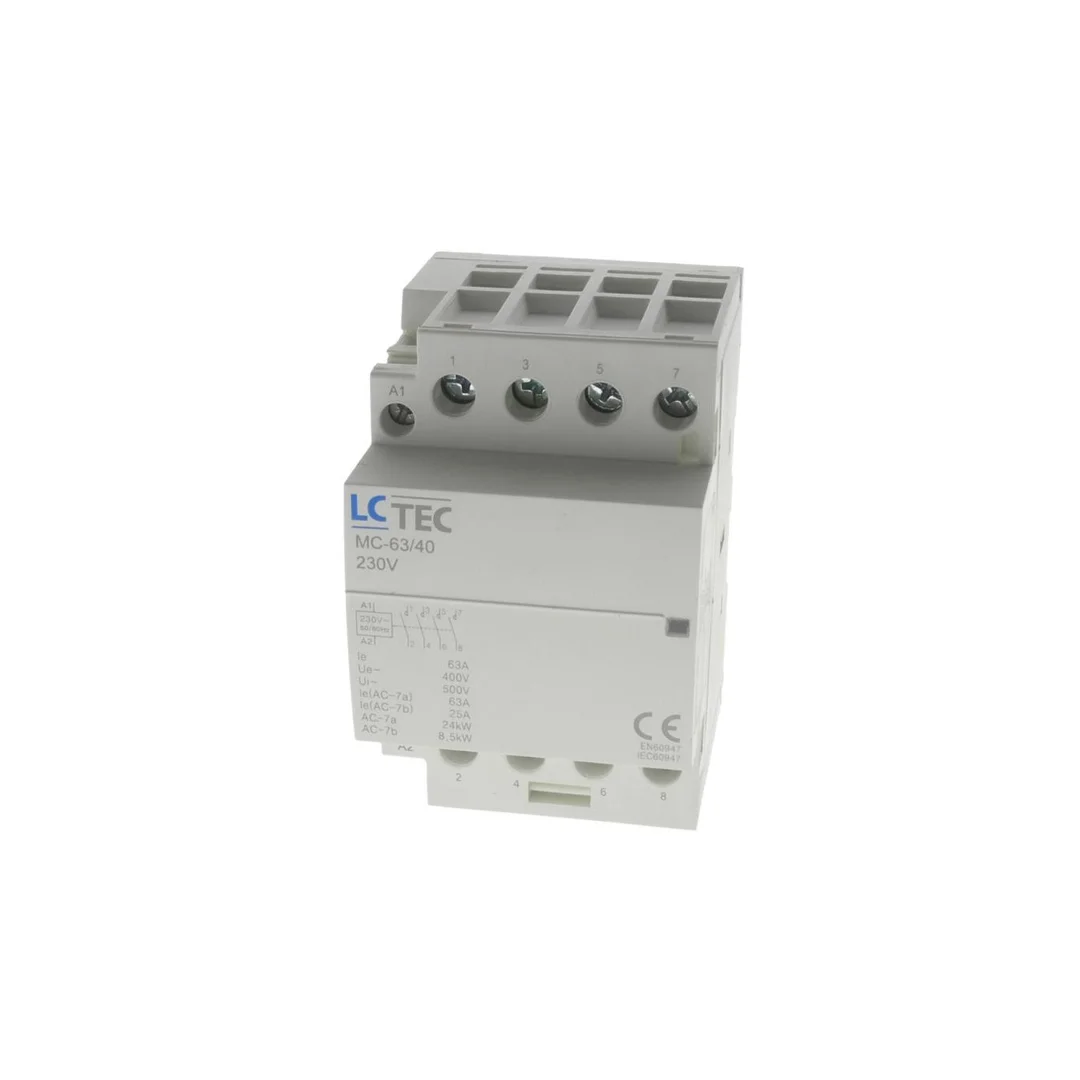 Stycznik modułowy 63A 4NO 230V MC-63/40 496220