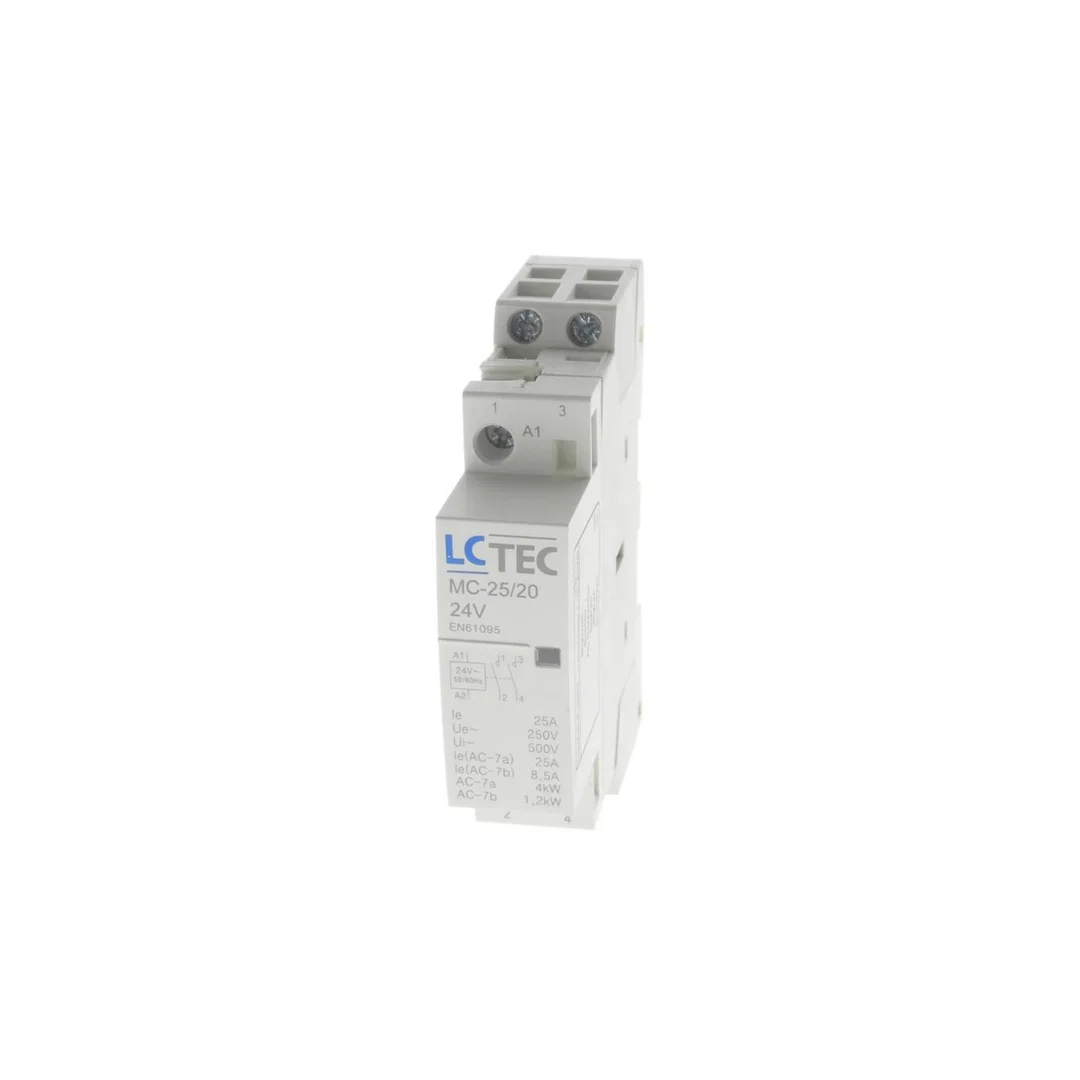 Stycznik modułowy 24V AC 50Hz 25A 1M 2P 2Z MC-25/20