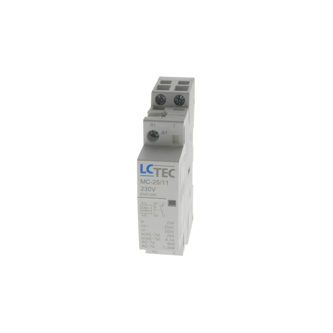 Stycznik modułowy 230V AC 25A 1M 2P 1Z 1R MC-25/11