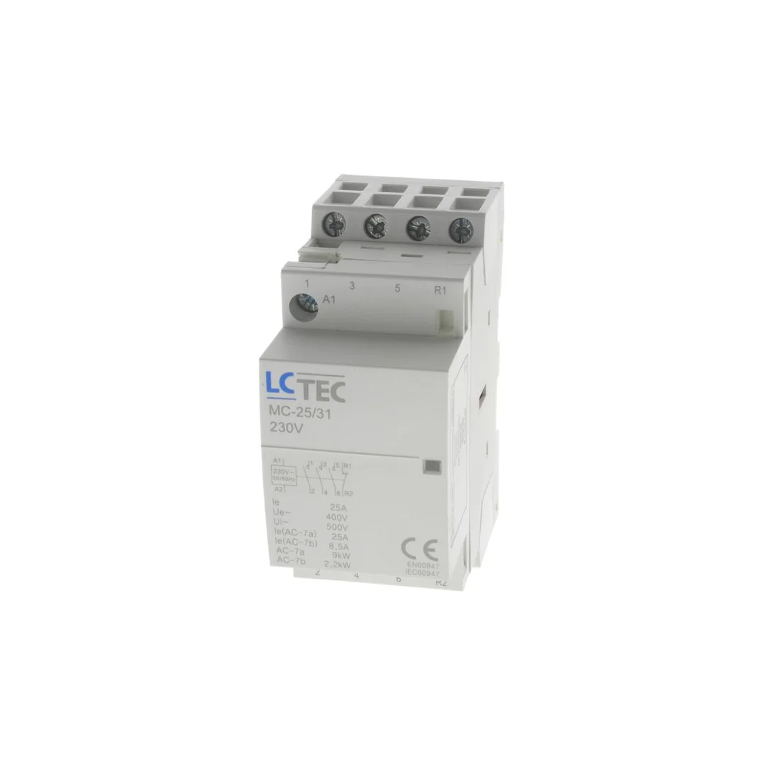 Stycznik modułowy 230V AC 25A 2M 4P 3Z 1R MC-25/31