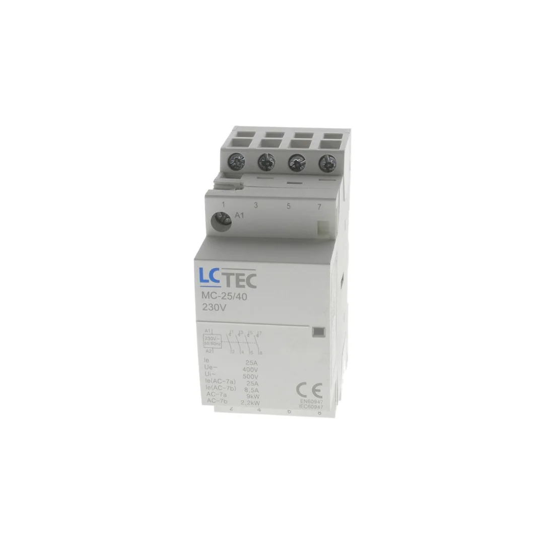 Stycznik modułowy 230V AC 25A 2M 4P 4Z MC-25/40