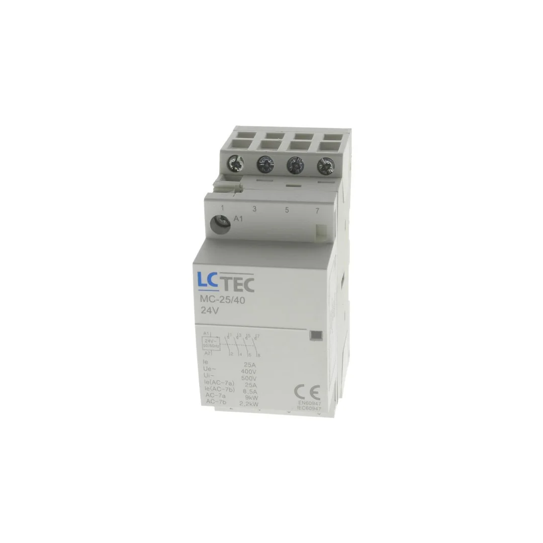 Stycznik modułowy 24V AC 25A 2M 4P 4Z MC-25/40