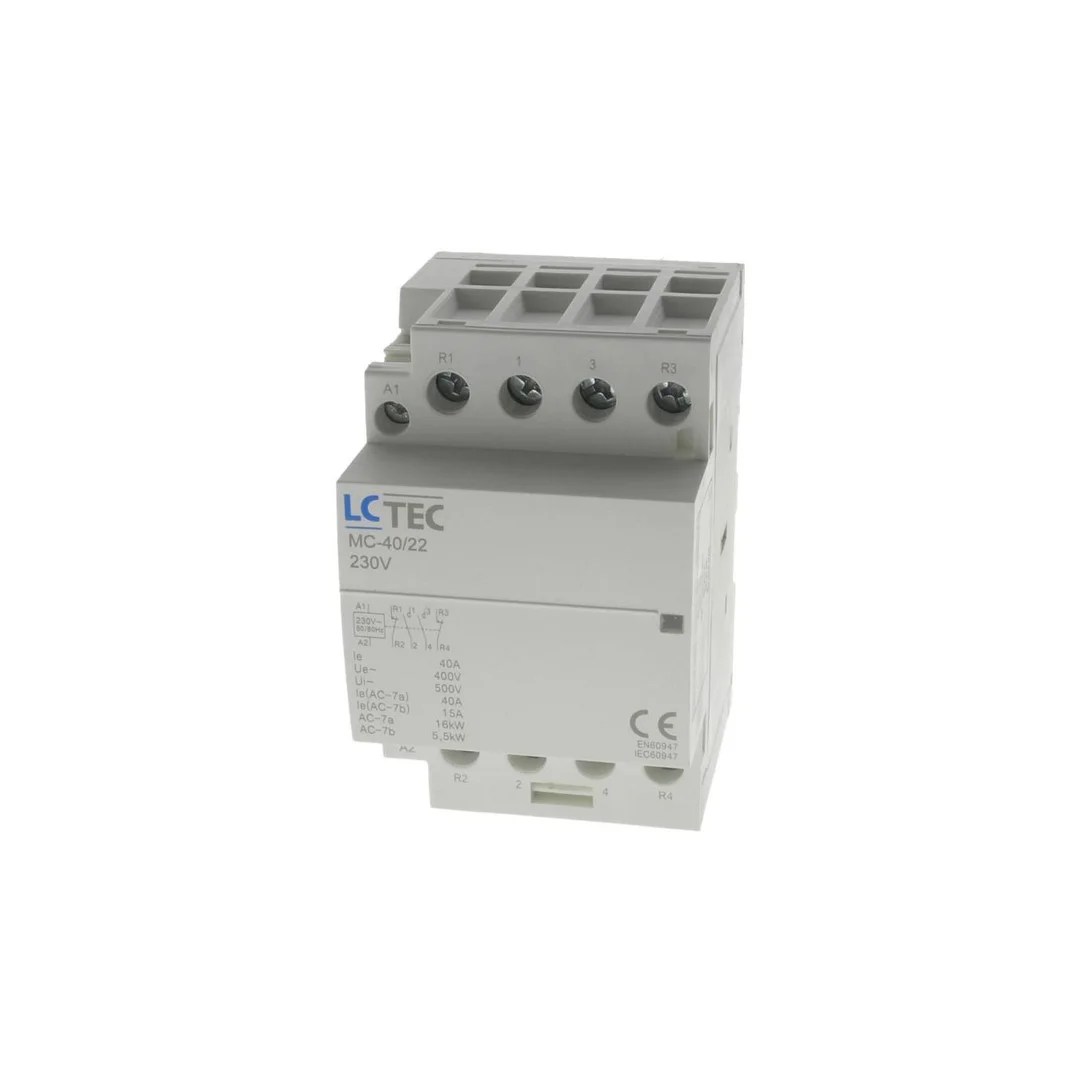 Stycznik modułowy 230V AC 40A 3M 4P 2Z 2R MC-40/22