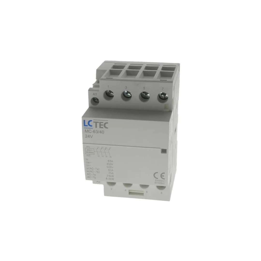 Stycznik modułowy 24V AC 63A 3M 4P 4Z MC-63/40
