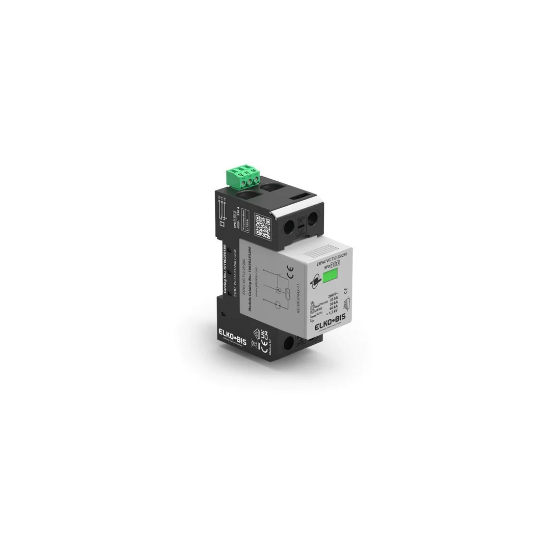 Ogranicznik przepięć ESPAC VG T12 25/260 1+0 RI 10100250180