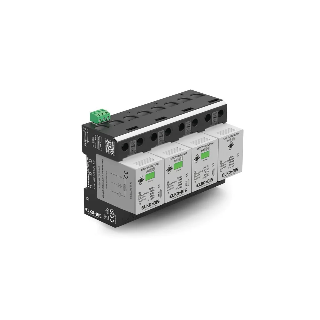 Ogranicznik przepięć ESPAC VG T12 25/260 3+1 RI 10410251180