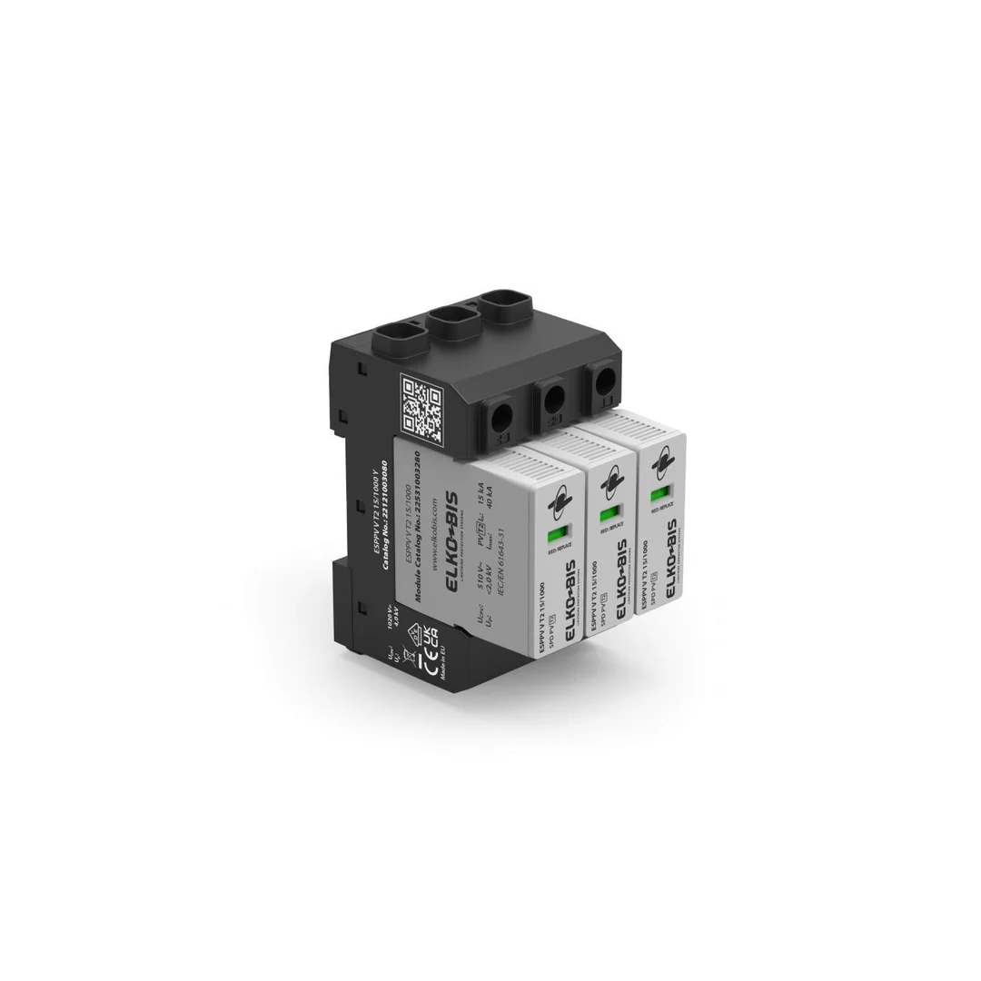 Ogranicznik przepięć ESPPV V T2 15/1000 Y RI 22121003180