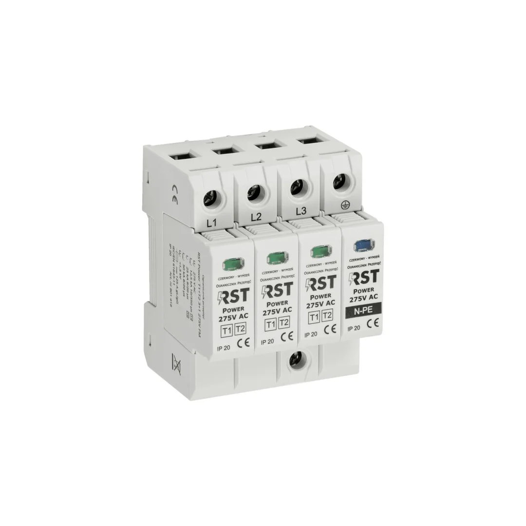 Ogranicznik przepięć T1 + T2 RST Power T1 + T2 3+1 275V FM 801 418