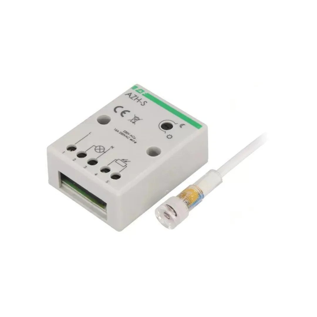Wyłącznik zmierzchowy, natynkowy, 230VAC, SPST-NO, IP20,IP65, 16A AZH-S-230V