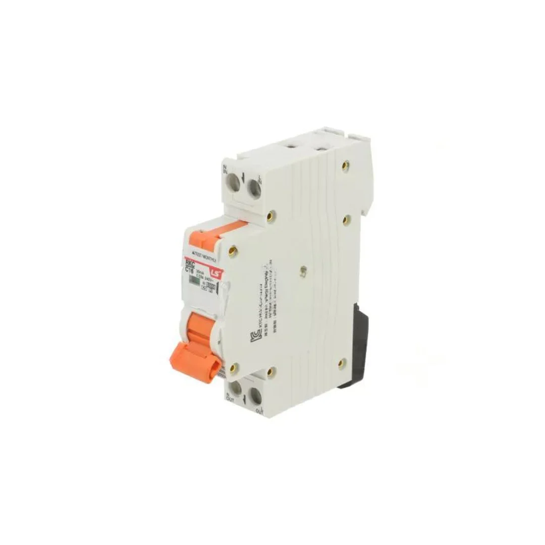 Wyłącznik różnicowonadprądowy 2P C 16A 30mA RCBO RKC 1P+N C16 30M