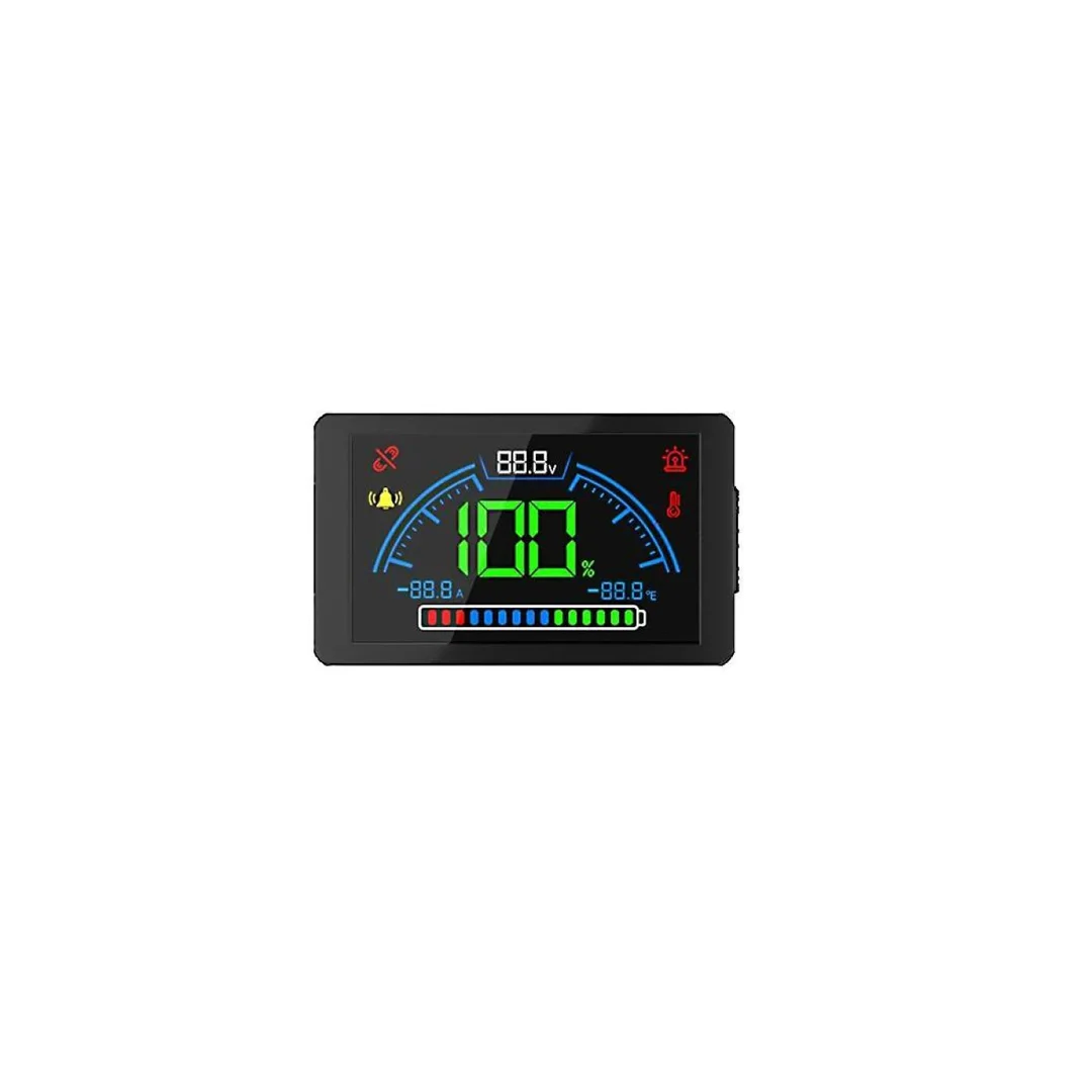Monitor parametrów pracy akumulatora LiFePO4 LCD MPA100