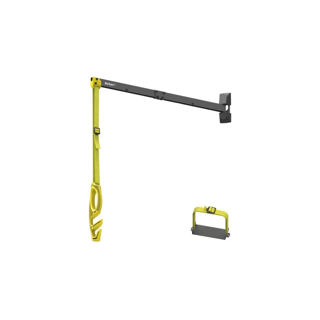 uchwyt ścienny wysięgnik 80cm kabla ładowarki samochodowej