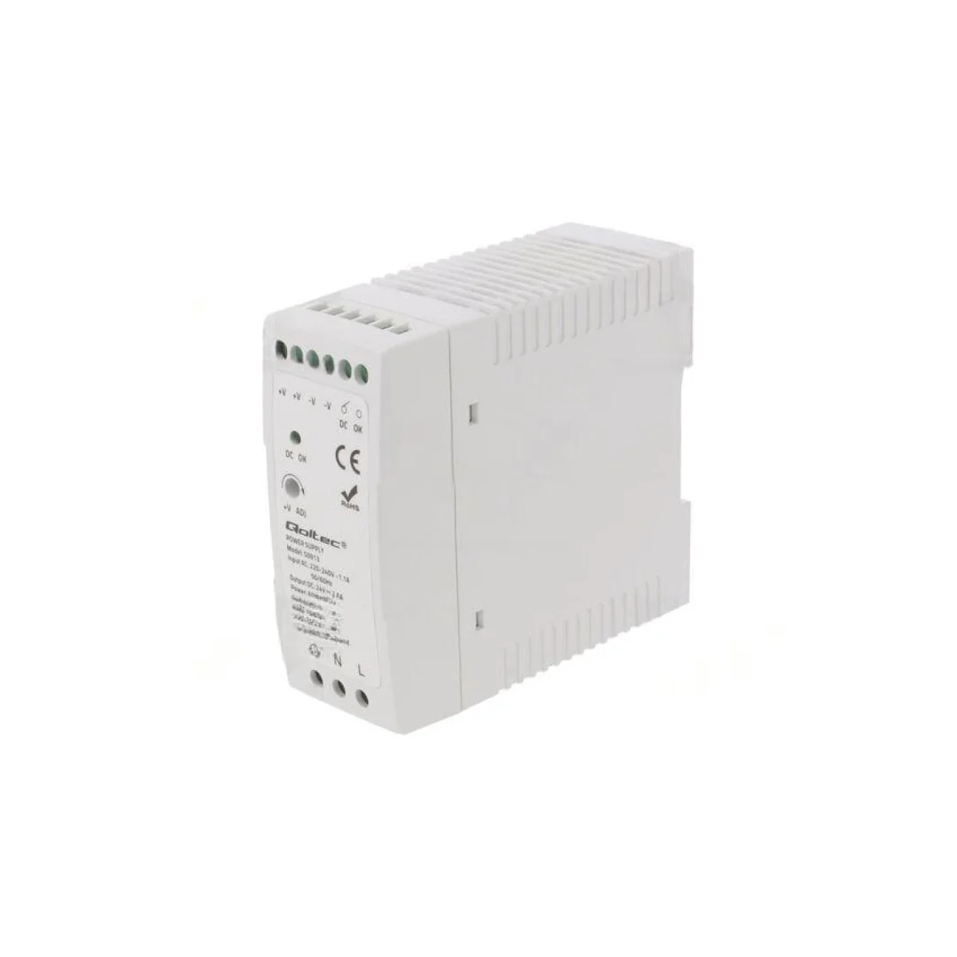 Zasilacz impulsowy: na szynę DIN, 60W, 24VDC, 2,5A, 220-240VAC 50913