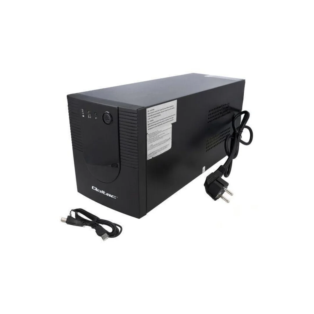 Zasilacz: UPS, 1,2kW, 2kVA, 220-230V, 375x138x165mm, 12V 53777