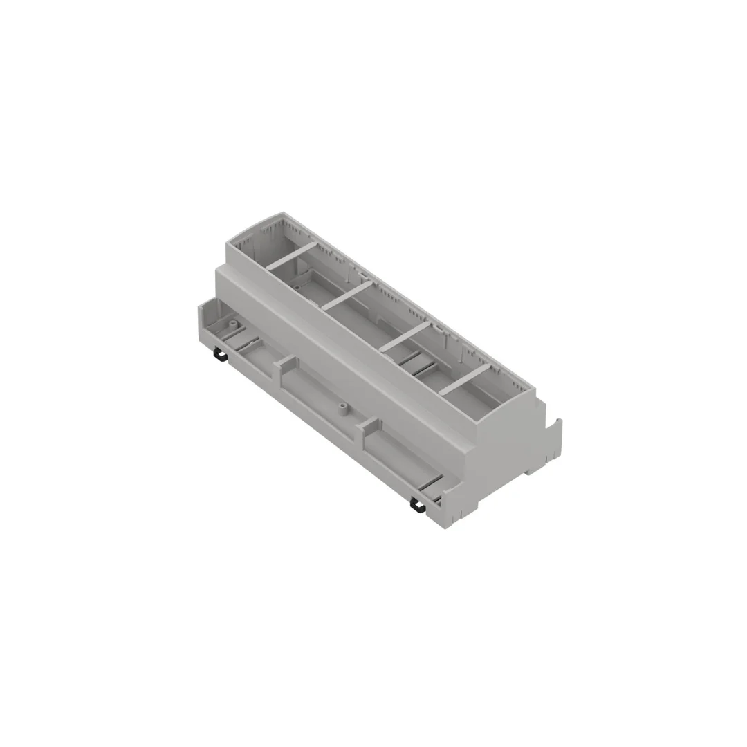 Obudowa modułowa na szynę ZD1012 jasna ABS V0 - ZD1012J ABS V0