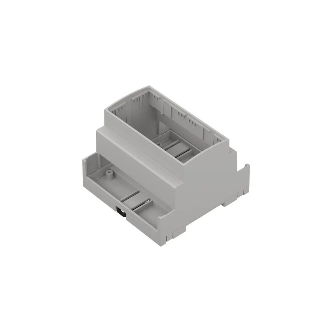 Obudowa modułowa na szynę ZD1005 jasna ABS V0 - ZD1005J ABS V0