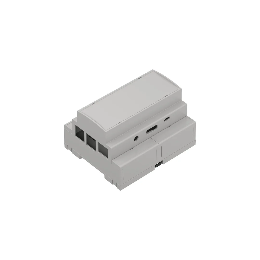Obudowa modułowa na szynę iot.ZD1006 pi3 jasna ABS V0 - IOT.ZD1006 Pi3J ABS V0