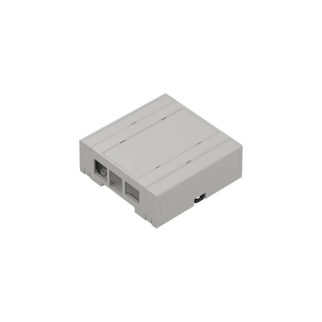 Obudowa modułowa na szynę iot.ZD3005 pi5 jasna ABS V0 - IOT.ZD3005 Pi5J ABS V0