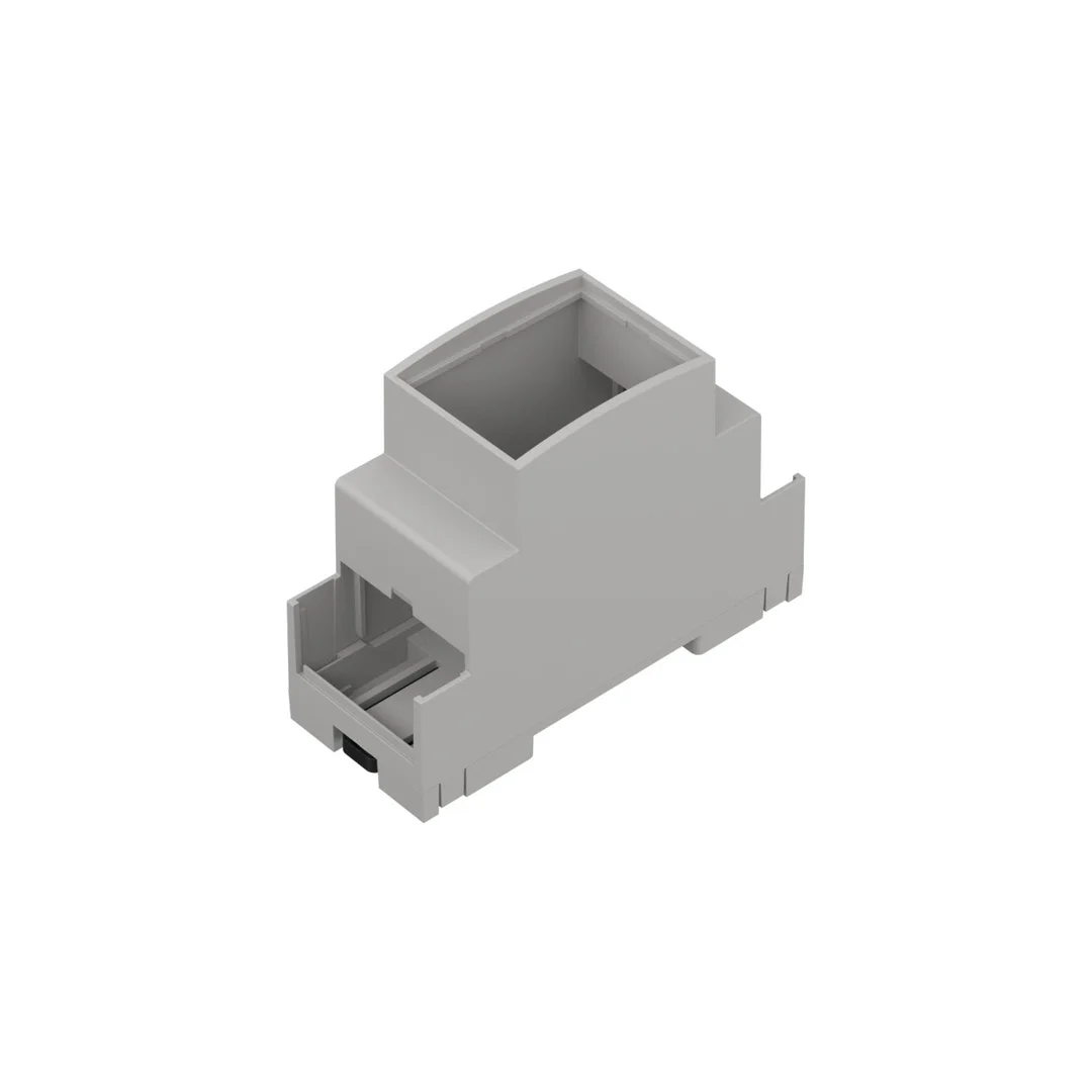 Obudowa modułowa na szynę ZD1002 jasna pc/abs v0 - ZD1002J PC ABS V0