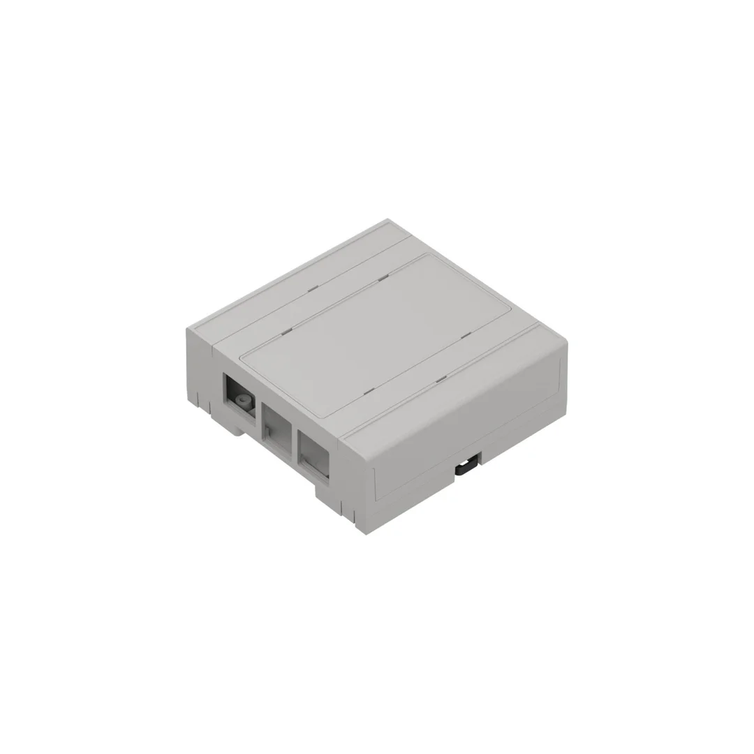 Obudowa modułowa na szynę iot.ZD3005 pi4 jasna ABS V0 - IOT.ZD3005 Pi4J ABS V0
