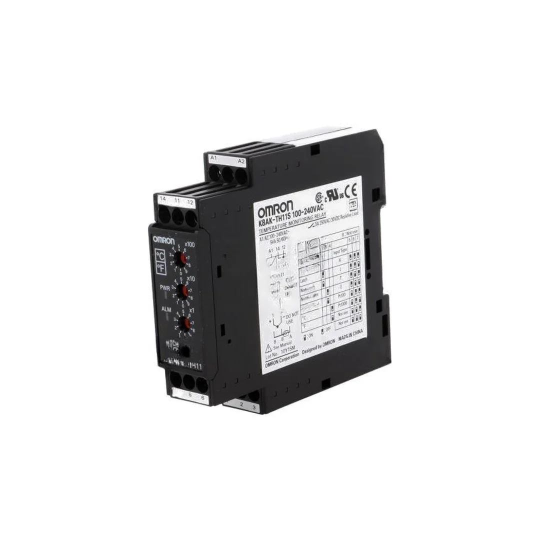 Przekaźnik nadzorczy temperatury 100÷240VAC SPDT K8AK-TH11S 100-240VAC