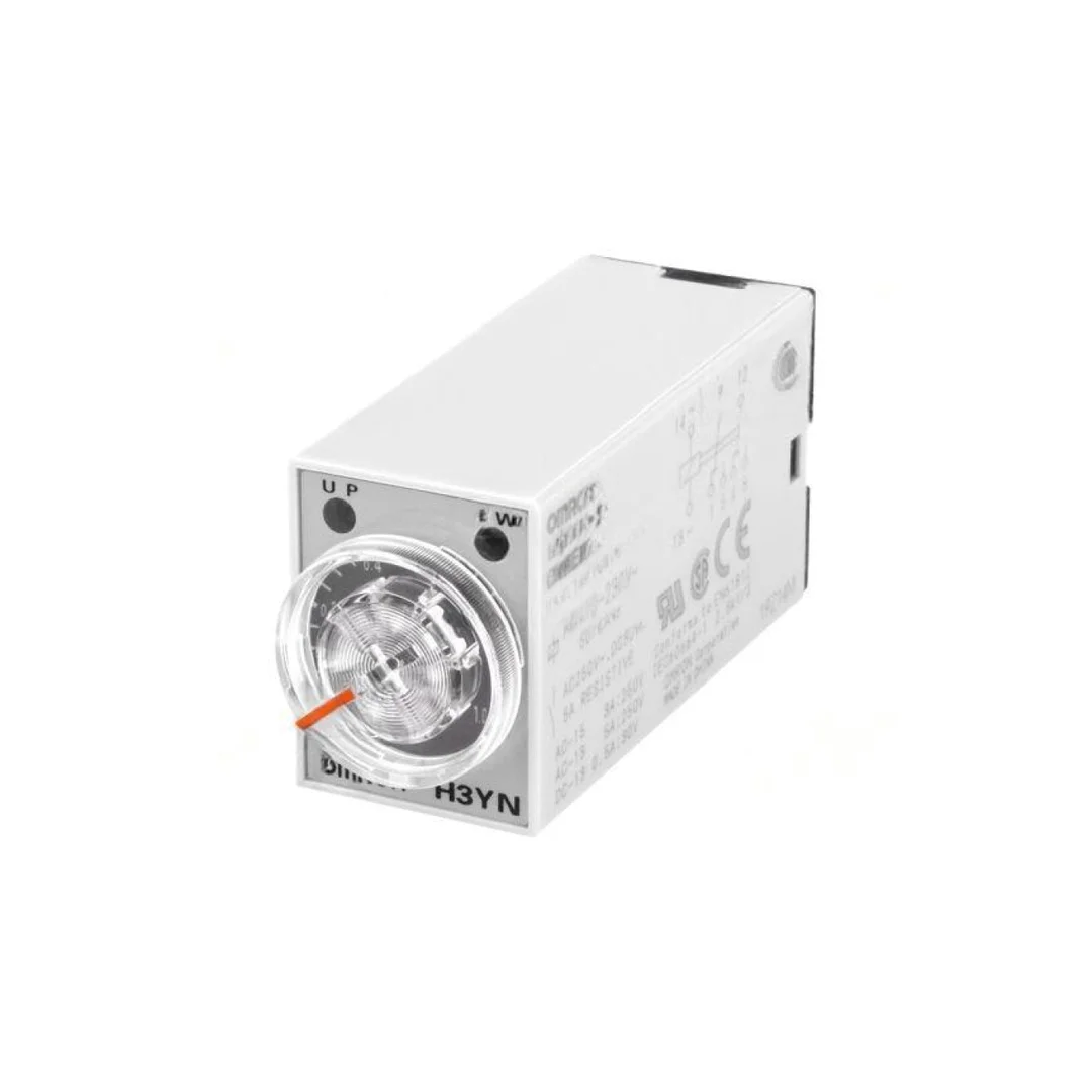 Przekaźnik czasowy 0,1s÷10min DPDT 250VAC/5A Uzas: 200÷230VAC H3YN-2 AC200-230