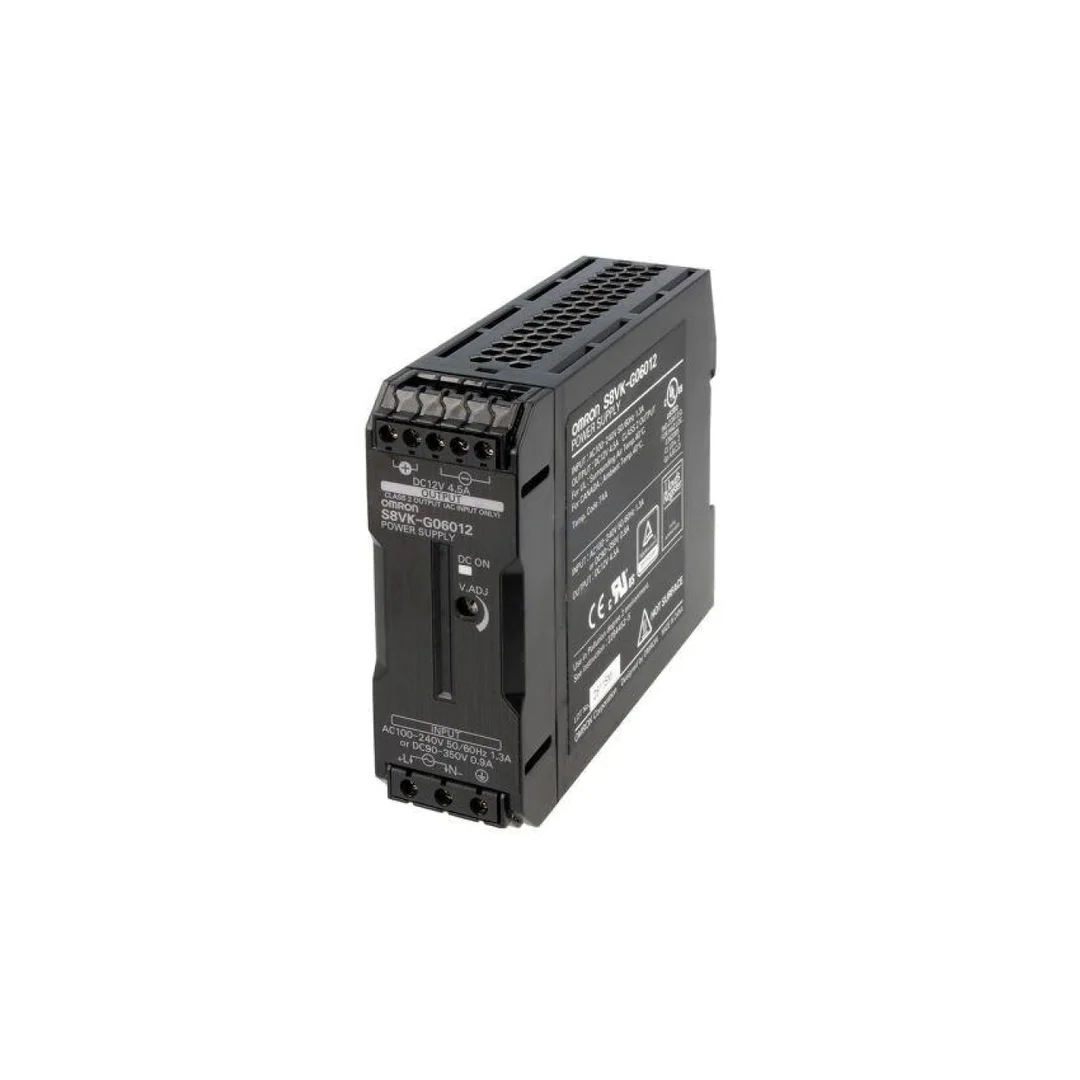 Zasilacz: impulsowy na szynę DIN 60W 12VDC 4,5A 85÷264VAC S8VK-G06012