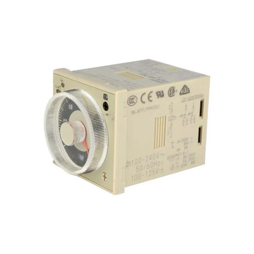 Przekaźnik czasowy 0,1s÷600h DPDT 250VAC/5A Uzas: 100÷240VAC H3CR-A8-301 100-240AC/100-125DC